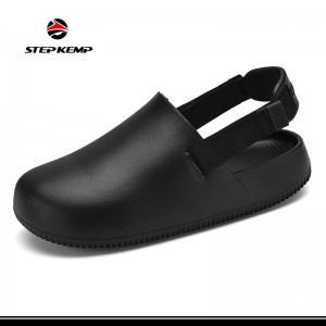 Garden Clogs Mens Womens Garden Shoes Arch Support Summer House Slippers Sandals Breathable Slip On Home Shoes Indoor Outdoor Mules