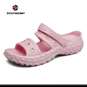 Sipò vout sabots Mens Womens Garden Shoes Lightweight Outdoor Beach Slippers Recovery Sandal ak detachable epè smèl