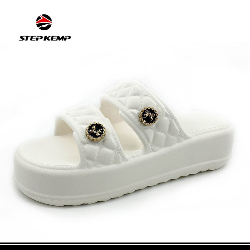 Custom EVA Lightweight Casual Slider Breathable Summer Shower Footwear Slippers