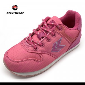 Kid′s Outdoor Sports Fashion Casual Sneakers Walk Pink Running Shoes