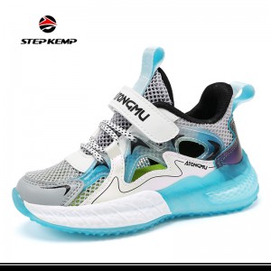 Breathable Mesh Upper Children Kids Sneakers Casual Sport Shoes