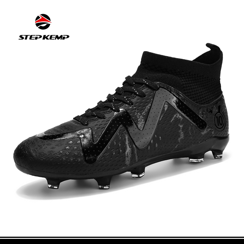 Men’s Soccer Cleats Football Sneaker Professional Training Athletic Big Boy’s Boots Turf for Outdoor