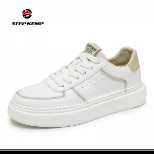 Men Plus Size Sneakers Boithabiso le Comfort Fashion White Shoes