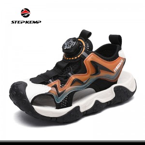 Hot Selling Kids Casual Sneakers Breathable Sport Running Sandal Shoes