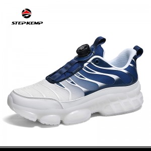 Mens Mesh Breathable Lightweight Cushioning Training Athletic Sneakers