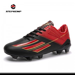 Mens Womens Soccer Cleats Low-Top Spikes Footba...