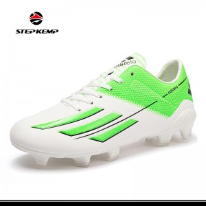 Mens Womens Soccer Cleats Low-Top Spikes Żraben tal-futbol Outdoor Athletic Sneaker