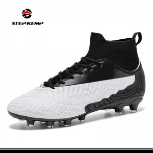 Custom nga Football Boots Athletic Spike Team Outdoor Training Sa Indoor Soccer Cleats Shoes