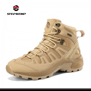Camping Hiking Boots Men′s Training Outdoor Desert Combat Shoes