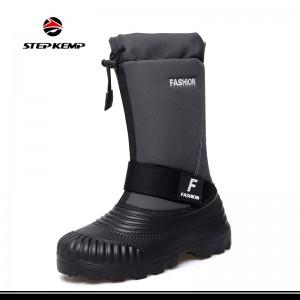 Ανδρικές χειμερινές μπότες πεζοπορίας Ζεστή βελούδινη επένδυση Trekking Walking Snow Boots
