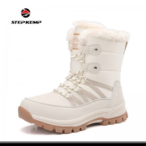 Womens Mens Winter Hiking Boots Warm Plus Lineing Snow Boots
