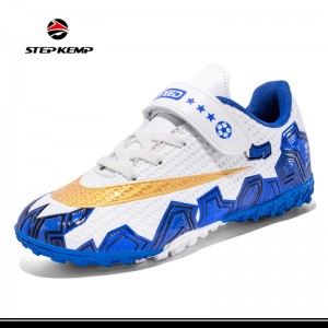 Kids Athletic Outdoor Indoor Comfortable Soccer Cleats Shoes