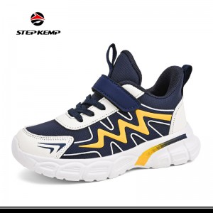 Boys Athletic Gym Running Sport Shoes Lightweight Breathable Sneakers