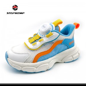أحذية رياضية صيفية للأطفال للطلاب أحذية رياضية شبكية قابلة للتنفس للأطفال والأولاد والبنات