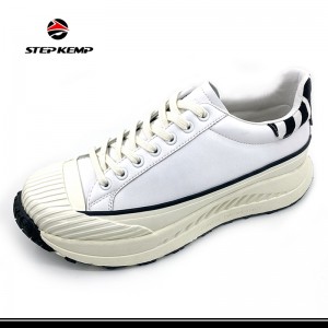 Fashion Casual Chunky Sneaker տղամարդկանց համար TPR Sole Antislip Skate կոշիկներ