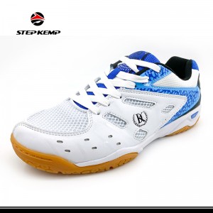 Mens Arch Support Shoes with Lace up Design Breathable Walking Shoes
