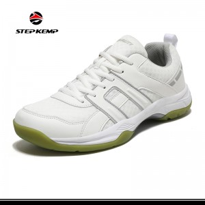 Mga Sapatos sa Tennis nga Gaan nga Pickleball Tanan nga Sapatos sa Korte Indoor Outdoor Badminton Sneaker
