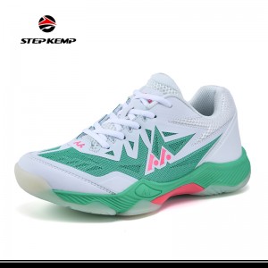 Amanenekazi eSiko laMadoda I-Sneaker yeNkundla yaNgaphakathi yePickleball I-Badminton Tabletennis Volleyball Shoes