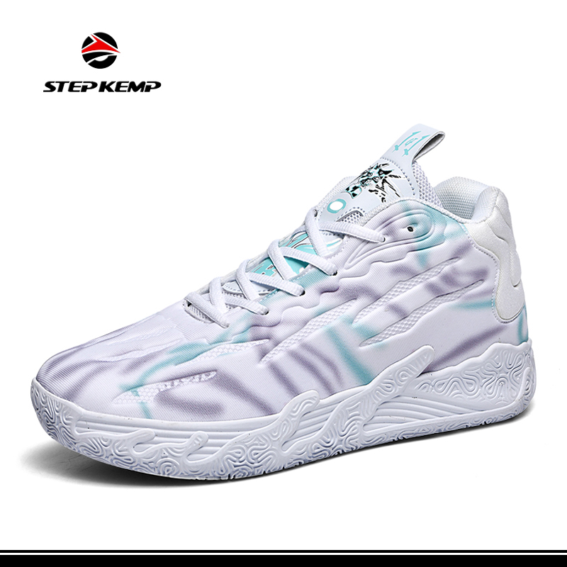 Women Men Basketball Fashion Running Sneakers Colorful Painting Sport Shoes