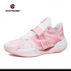 Men Women Athletic Footwear with Superior Support Anti-Slip Design Basketball Shoes