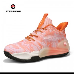 Unisex Mids Top Sneakers Jeugd Gym Basketball Shoes