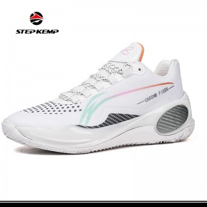 [أحذية كرة السلة للرجال من Stepkemp أحذية رياضية عصرية للجري مسامية وغير قابلة للانزلاق