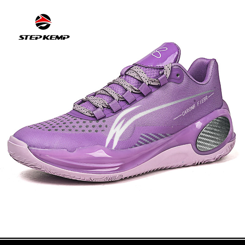 [أحذية كرة السلة للرجال من Stepkemp أحذية رياضية عصرية للجري مسامية وغير قابلة للانزلاق