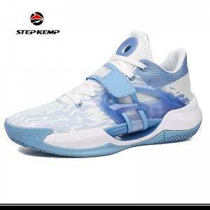 Gradient Sports Shoes Fashion Basketball with High Rebound Tennis Shoes