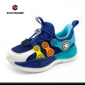 Kids Tennis Breathable Running Walking Fashion Sneakers for Boys and Girls
