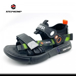 Detské sandále Veľkoobchod ploché protišmykové detské sandále pre chlapcov