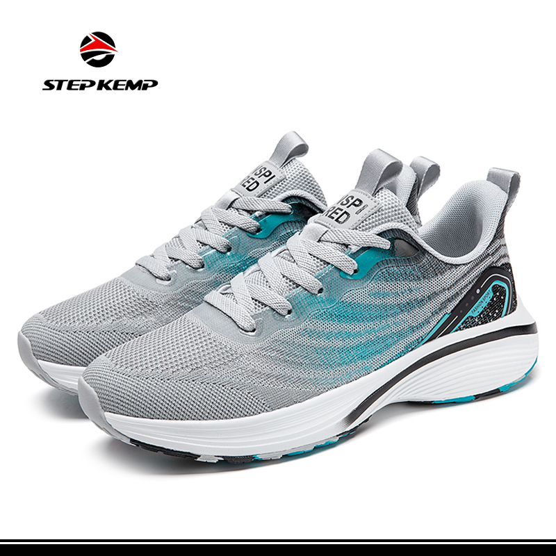 Men′s Comfortable Lightweight Breathable Running Shoes