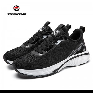 Men′s Comfortable Lightweight Breathable Running Shoes