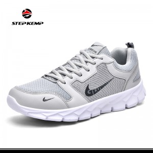 Feshene Breathable Sneakers Unisex Mesh Soft Sole Casual Athletic Shoes