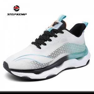 Fashion Breathable Sneakers Mesh Soft Sole Casual Athletic Shoes