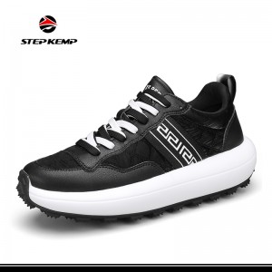 Nije Breathable Lace up Sneakers Mannen Froulju Casual Walking Sports Running Shoes
