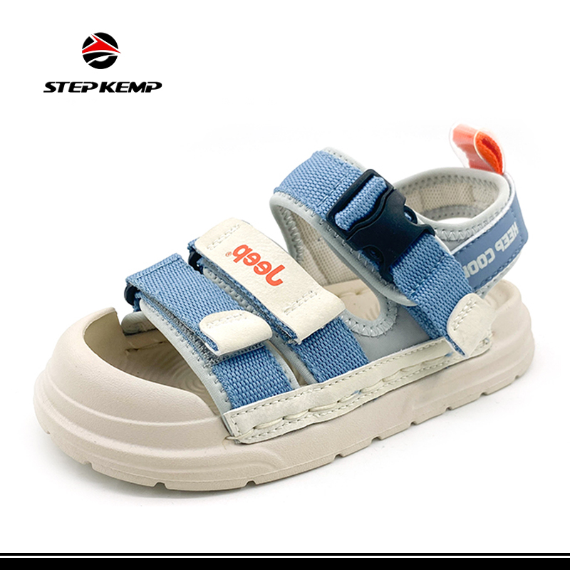 Summer Kid Outdoor Sandal Children′s Non-Slip Breathable and Lightweight Sandal