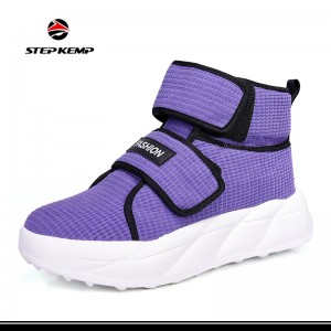 Fashion Boots Snow Boots Outdoor Children Shoes Hiking Boots for Girls and Boys