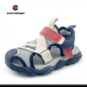 Kids Outdoor Comfortable Summer Closed Toe Sandal Shoes
