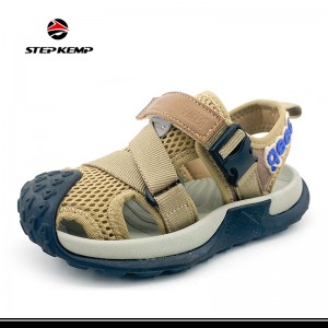 Children′ S Sandals Casual Summer Soft Bottom Anti Slip Breathable Beach Shoes