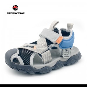 Kids Outdoor Comfortable Summer Closed Toe Sandal Shoes