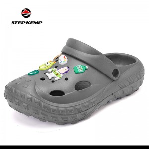 Lindos agujeros cómodos antideslizantes zuecos para niños zapatos de jardín para niños