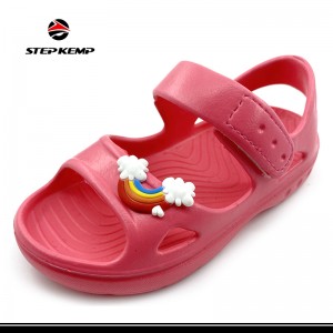 Sandalia para niños, moda de verano caliente, zapato plano para niños, zapatillas encantadoras antideslizantes