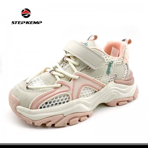 Wholesale Boys Grils Breathable Running Children Sports Shoes