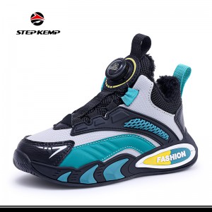 Boys Girls Kids Tennis Breathable Running Sneakers Lightweight Walking Fashion Athletic Shoes
