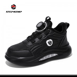 Mga Pambata na Tennis Shoes Running Sports Breathable Athletic Lightweight Walking Sneakers