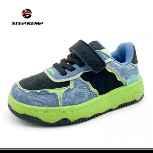 Zapatillas de deporte casuales para niños Zapatillas ligeras Zapatos deportivos transpirables para caminar