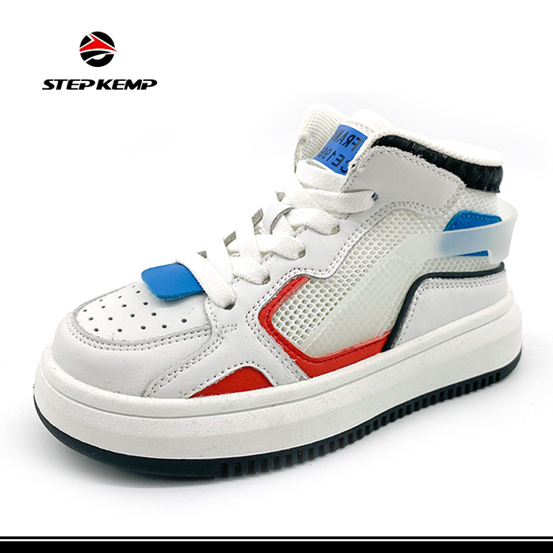 Wholesale Kids High Top Running Casual Skateboard Sports Shoes