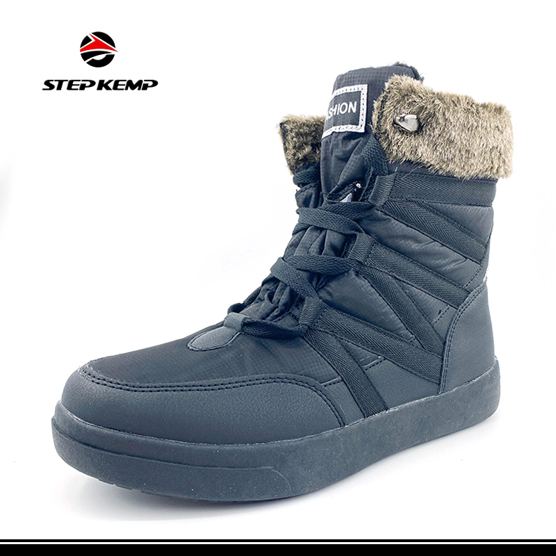 Kids Wholesale Outdoor Tactical Style Winter Warm Lining Snow Boots