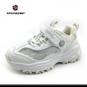 Kids School Tennis Running Shoes Breathable Casual Walking Sneakers