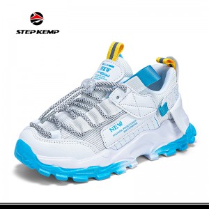 Boys Girls Shoes Tennis Running Lightweight Breathable Sneakers for Kids